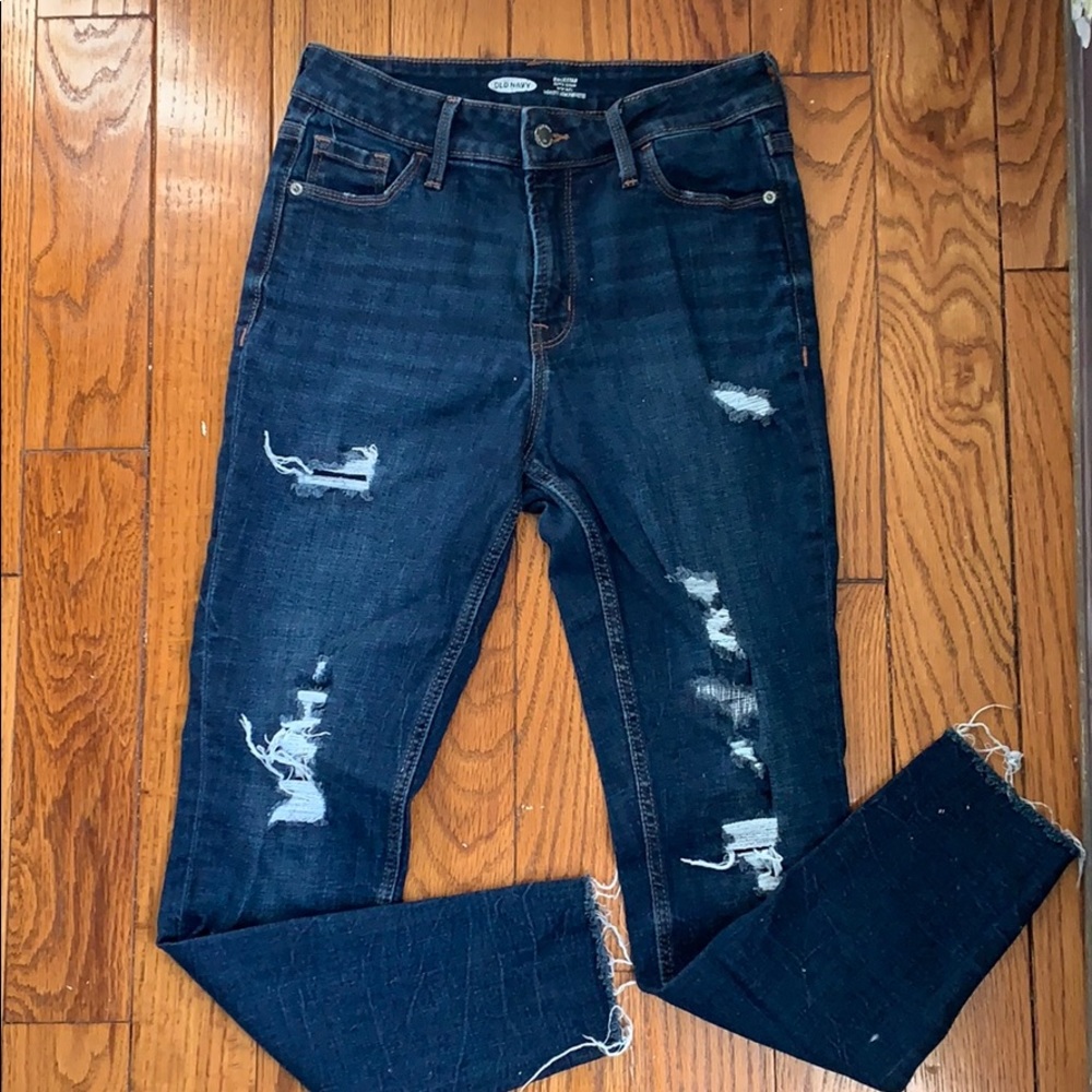 Old Navy Rockstar Super Skinny High Rise Jeans